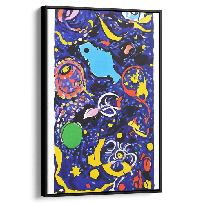 Cosmic Prism Whirlwind: A Kaleidoscope of Color - Abstract Celestial Canvas Art