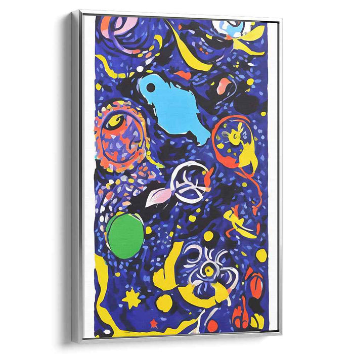 Cosmic Prism Whirlwind: A Kaleidoscope of Color - Abstract Celestial Canvas Art