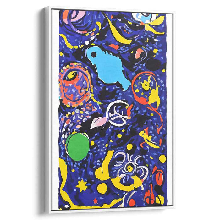 Cosmic Prism Whirlwind: A Kaleidoscope of Color - Abstract Celestial Canvas Art