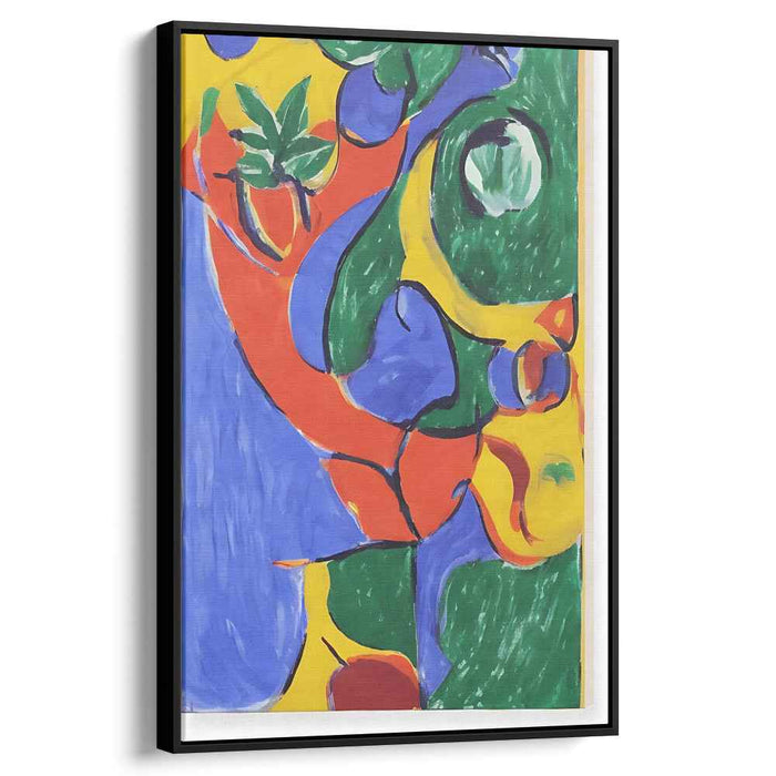 Chromatic Disarray Explosion: Abstract Expressionist Color Explosion Canvas Art