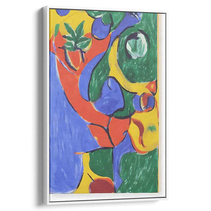 Chromatic Disarray Explosion: Abstract Expressionist Color Explosion Canvas Art