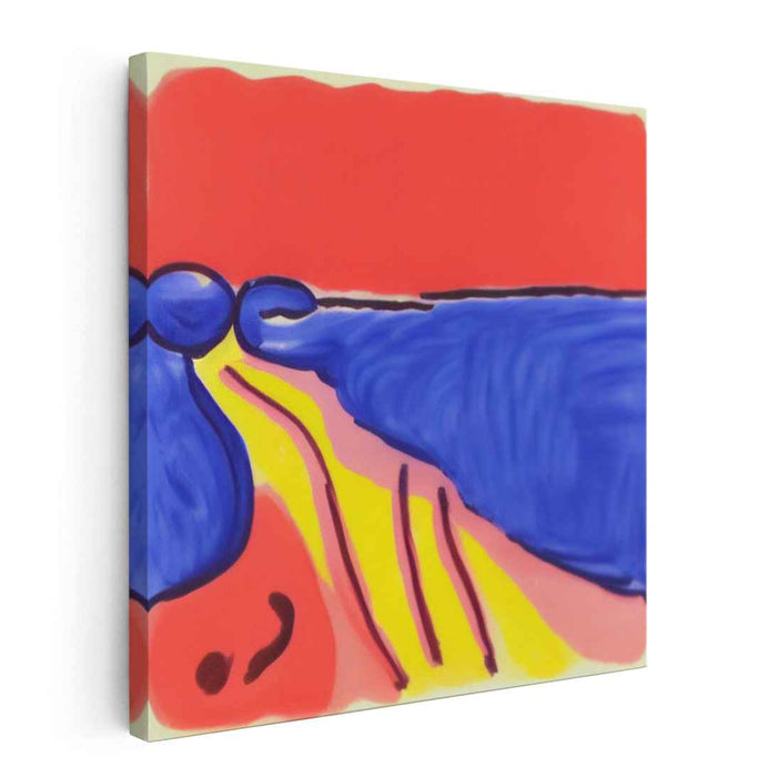 Coastal Cyclone: Abstract Coastal Canvas Art Print