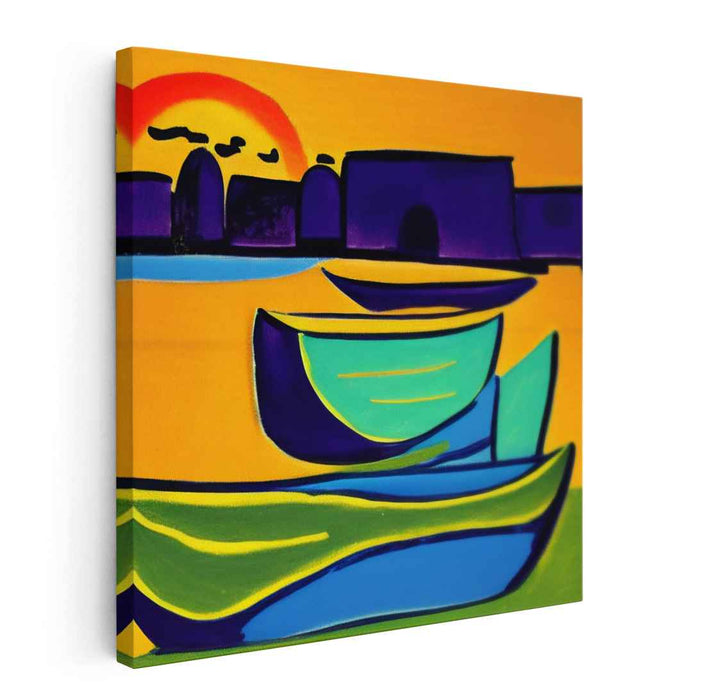 HM Sunset Boats #008