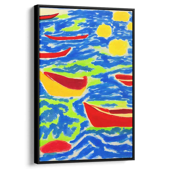 Sailing on Sunshine: Vivid Marine Adventure Canvas Art