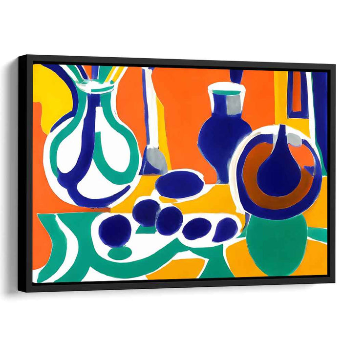 Chromatic Jungle Serenade: Fauvist Still Life with Vivid Colors