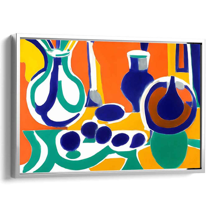 Chromatic Jungle Serenade: Fauvist Still Life with Vivid Colors