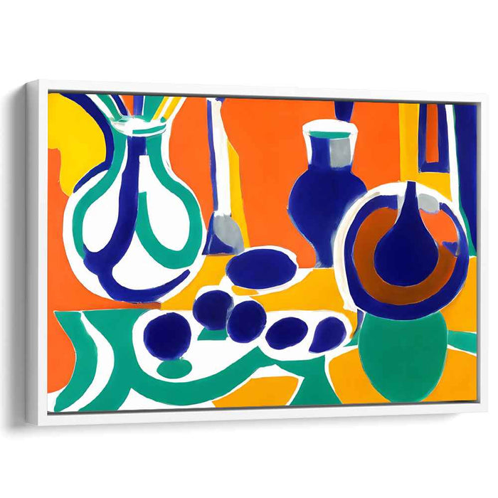 Chromatic Jungle Serenade: Fauvist Still Life with Vivid Colors