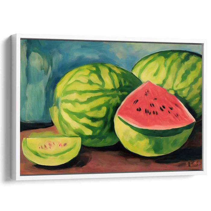 Colorful Life Symphony: Vibrant Still Life Canvas Art Print