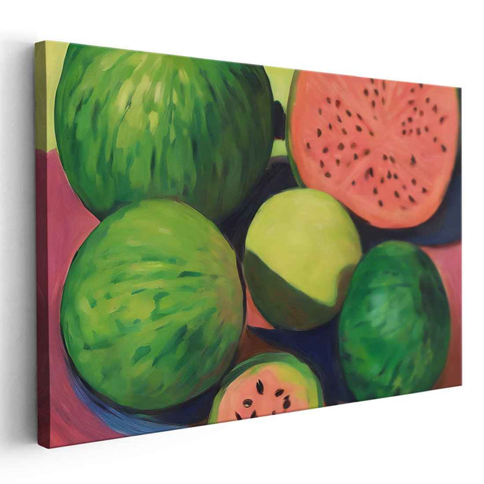 Spice Symphony Burst: Vibrant Kitchen Canvas Art