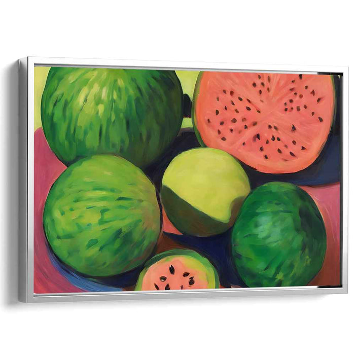 Spice Symphony Burst: Vibrant Kitchen Canvas Art