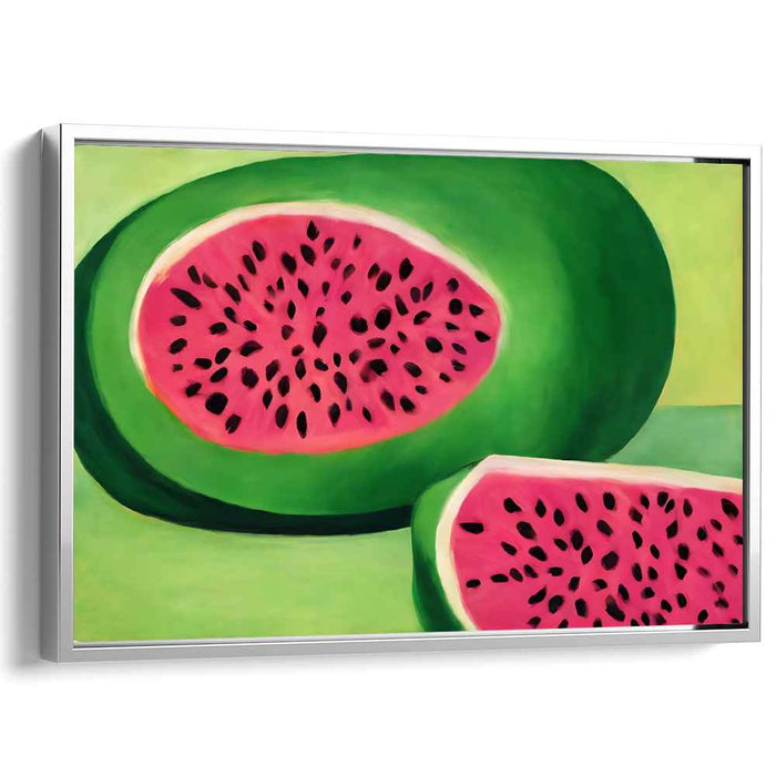 Color Bursting Culinary Experience: Vibrant Kitchen Canvas Art Print