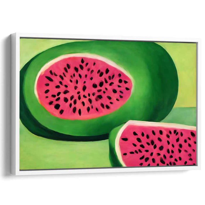 Color Bursting Culinary Experience: Vibrant Kitchen Canvas Art Print