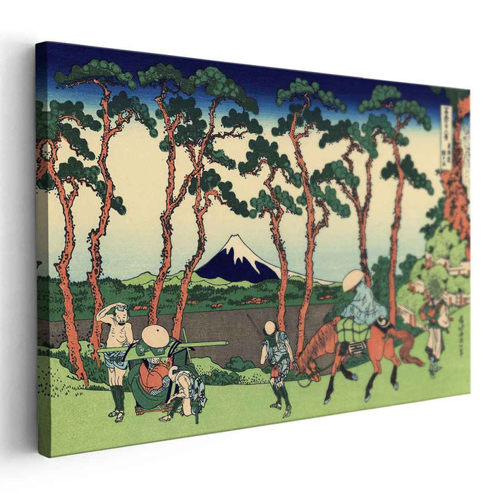Hodogaya on the Tokaido by Katsushika Hokusai