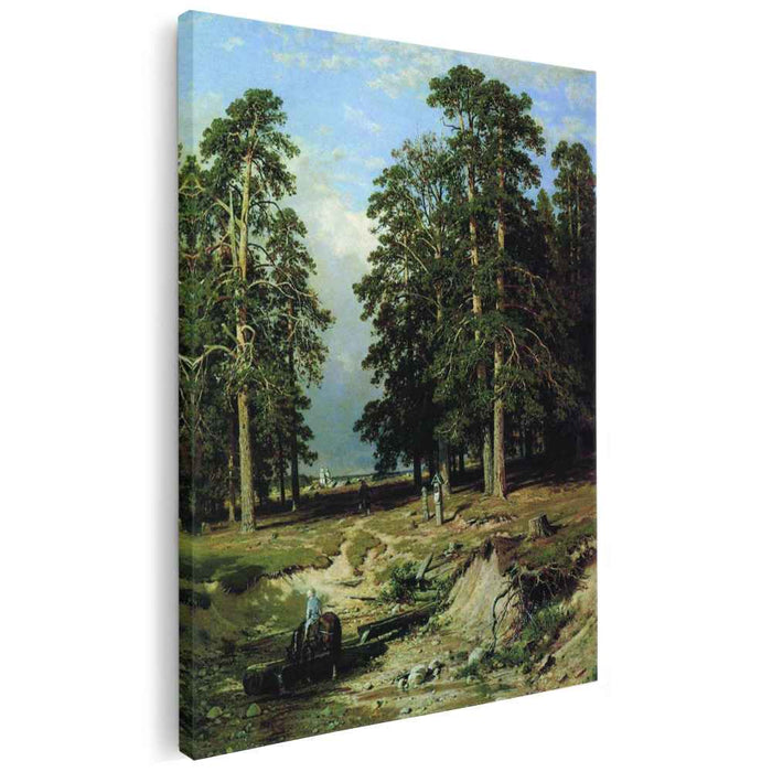Holy Creek near Yelabuga (1886) by Ivan Shishkin
