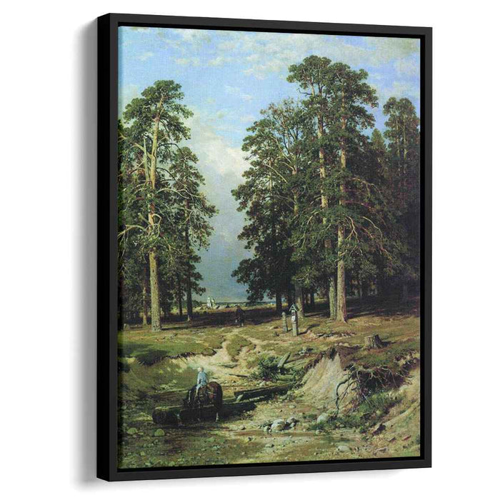 Holy Creek near Yelabuga (1886) by Ivan Shishkin