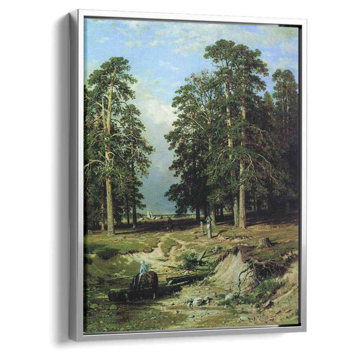 Holy Creek near Yelabuga (1886) by Ivan Shishkin