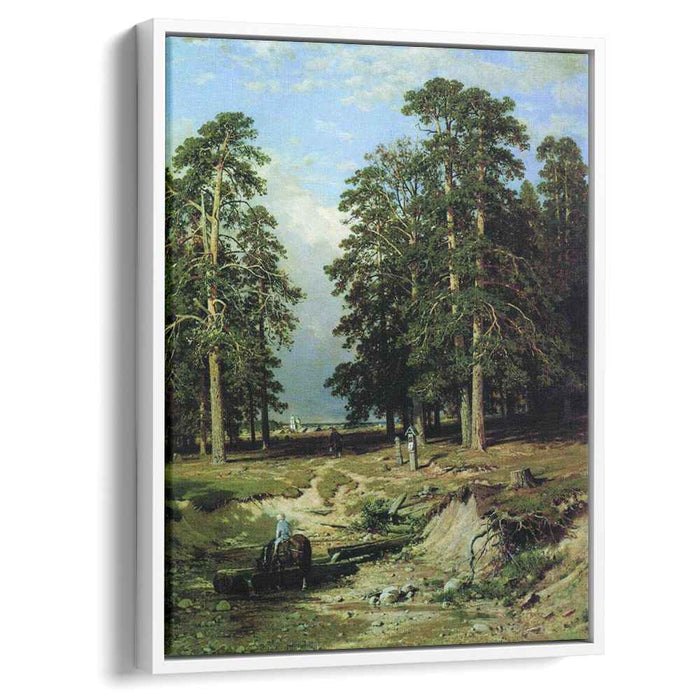 Holy Creek near Yelabuga (1886) by Ivan Shishkin