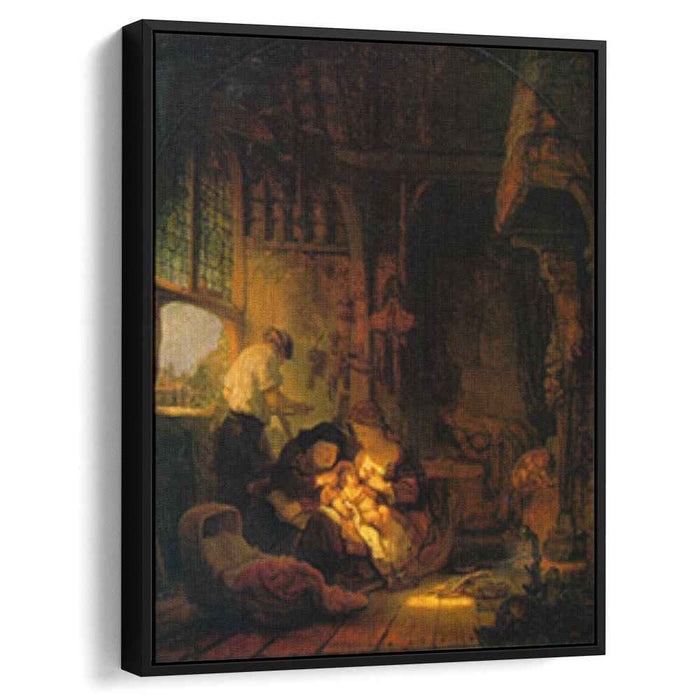 Holy Family (1640) by Rembrandt