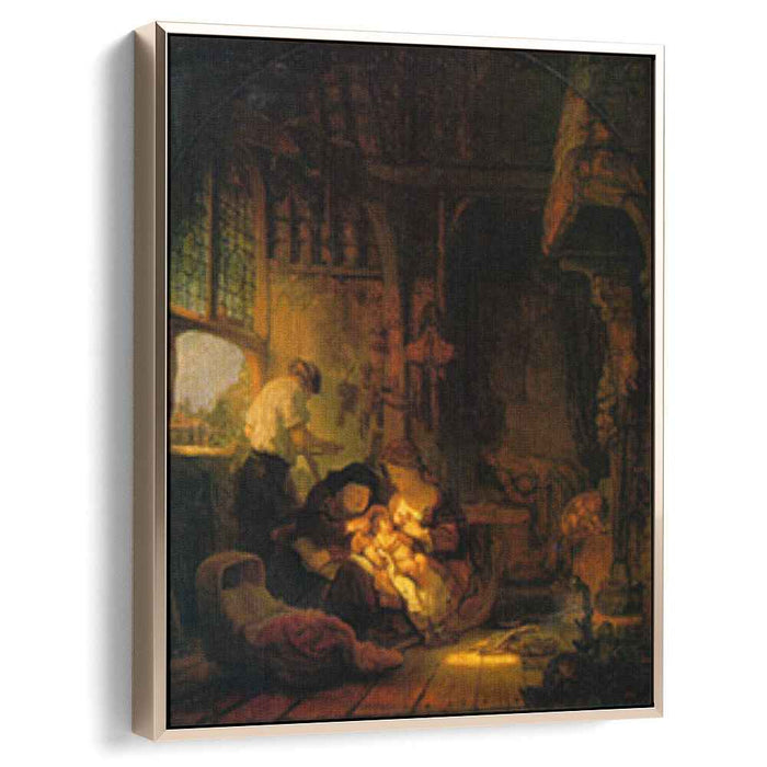 Holy Family (1640) by Rembrandt