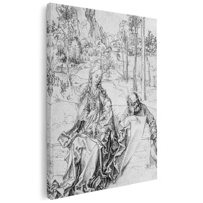 Holy Family (1494) by Albrecht Durer