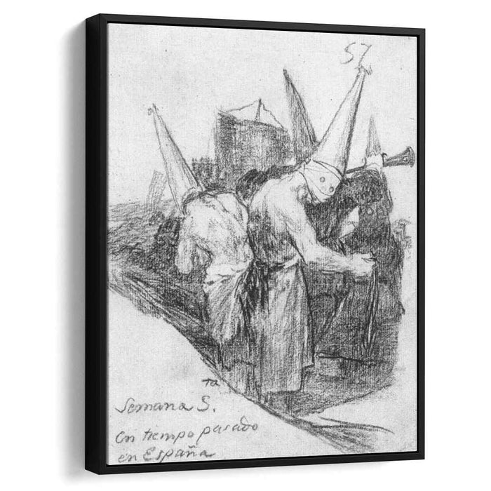 Holy Week in Spain in Times Past (1824) by Francisco Goya