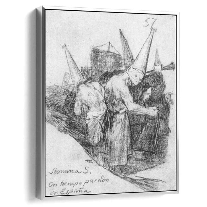 Holy Week in Spain in Times Past (1824) by Francisco Goya