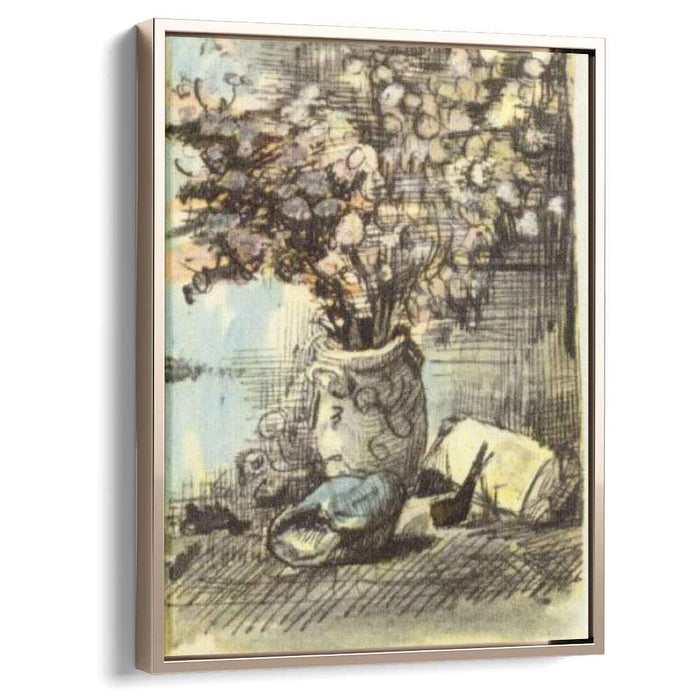 Honesty in a Vase (1885) by Vincent van Gogh