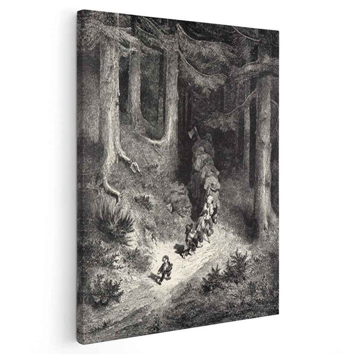 Hop-o'-My-Thumb by Gustave Dore