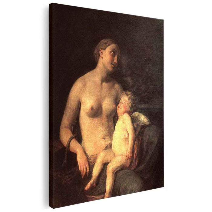 Hope feeding love (1824) by Karl Bryullov