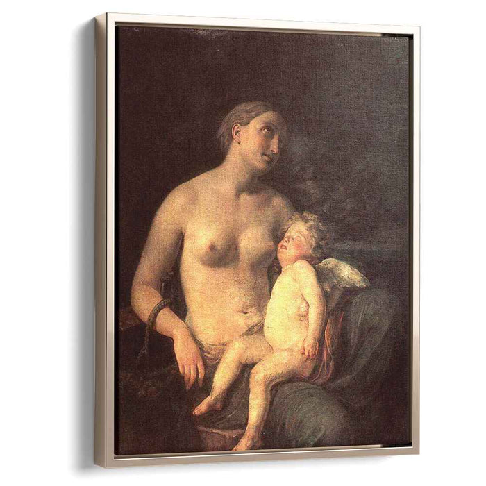 Hope feeding love (1824) by Karl Bryullov