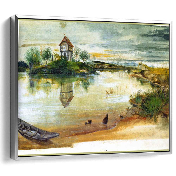 House by a Pond (1496) by Albrecht Durer