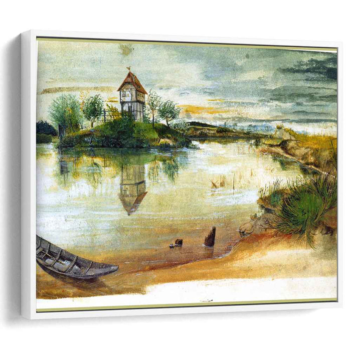 House by a Pond (1496) by Albrecht Durer