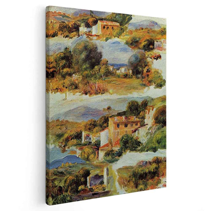 Houses at Cagnes (1905) by Pierre-Auguste Renoir