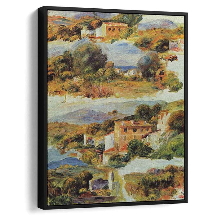 Houses at Cagnes (1905) by Pierre-Auguste Renoir