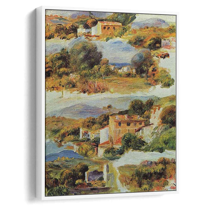 Houses at Cagnes (1905) by Pierre-Auguste Renoir