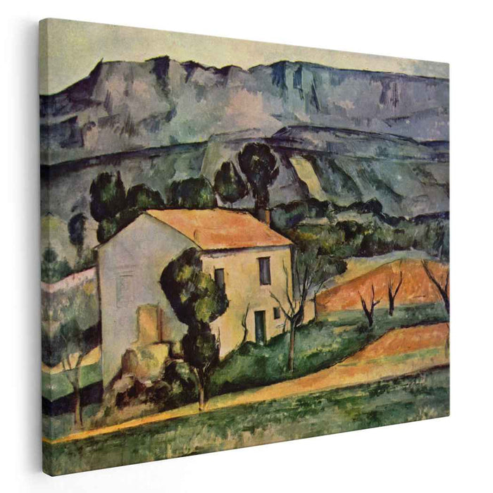 Houses in Provence, near Gardanne by Paul Cezanne