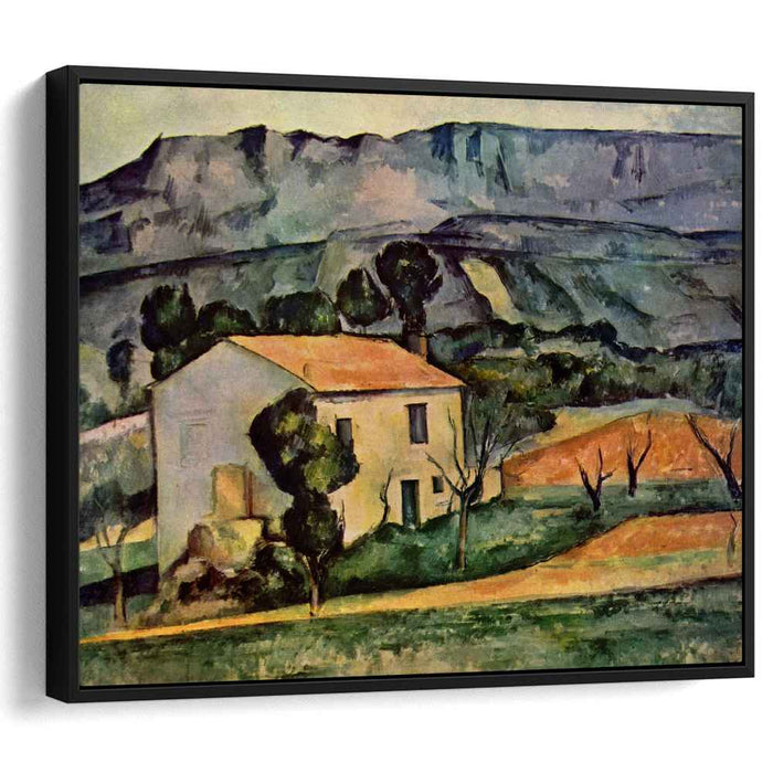 Houses in Provence, near Gardanne by Paul Cezanne