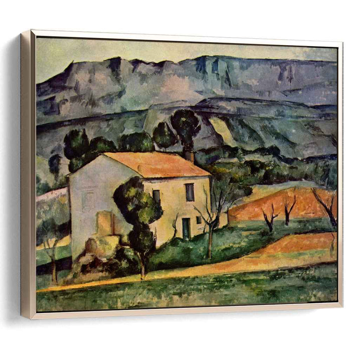 Houses in Provence, near Gardanne by Paul Cezanne
