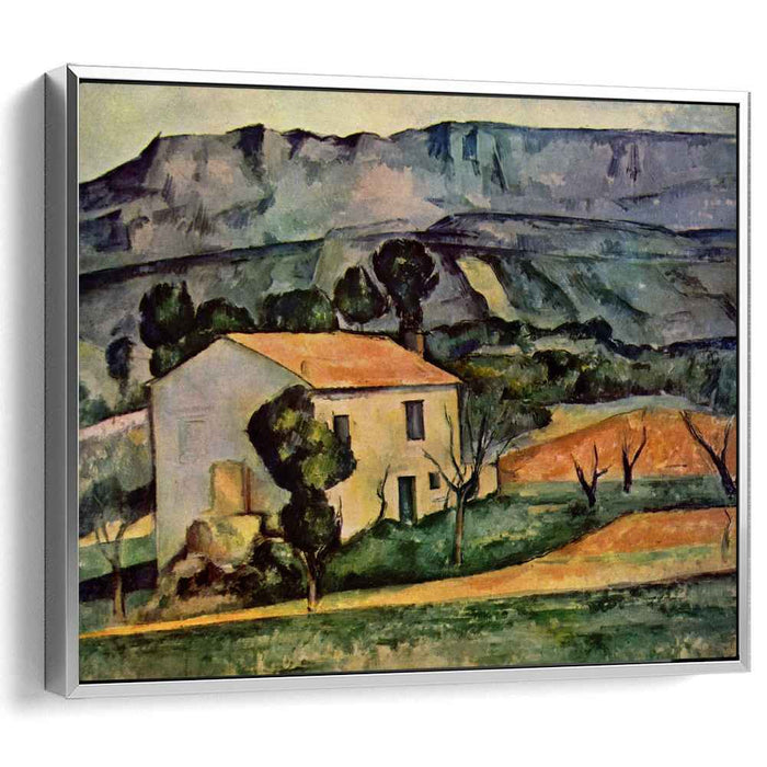 Houses in Provence, near Gardanne by Paul Cezanne