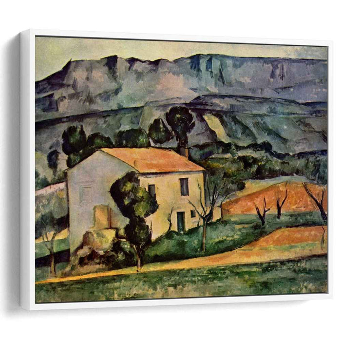 Houses in Provence, near Gardanne by Paul Cezanne