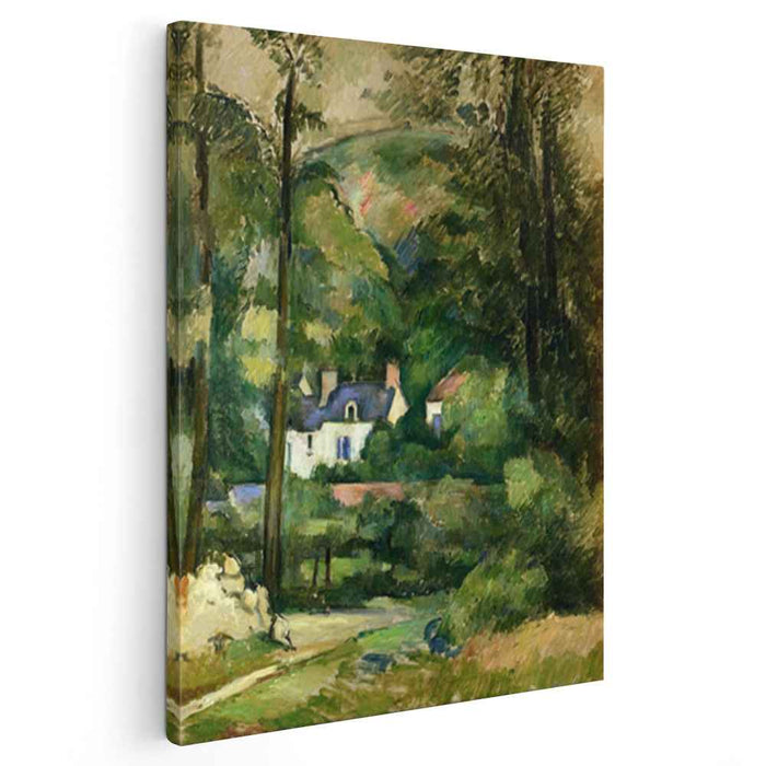 Houses in the Greenery (1881) by Paul Cezanne