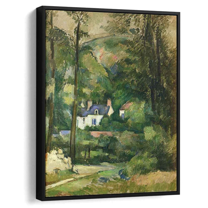 Houses in the Greenery (1881) by Paul Cezanne