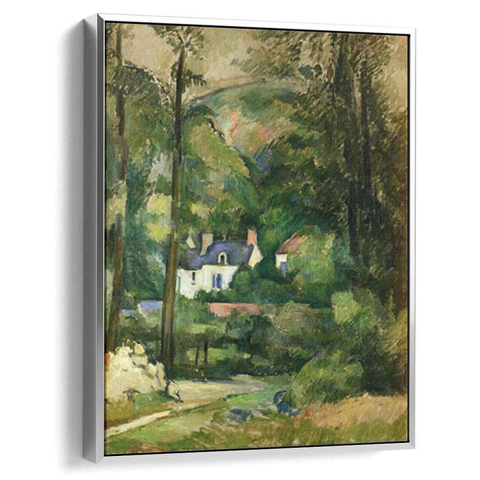 Houses in the Greenery (1881) by Paul Cezanne