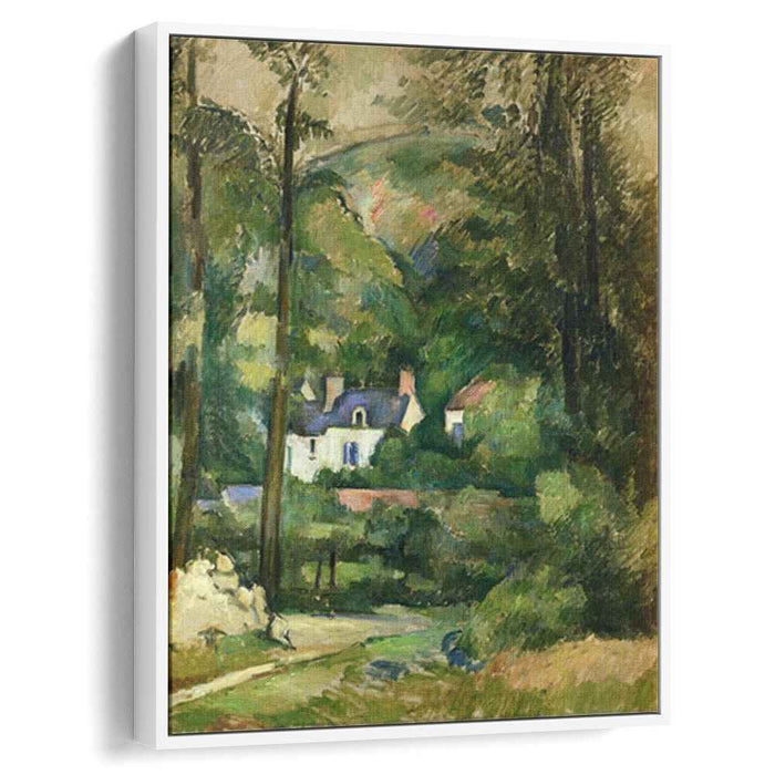 Houses in the Greenery (1881) by Paul Cezanne