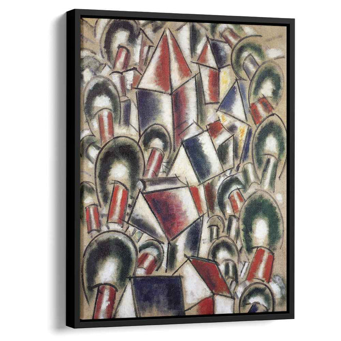 Houses in the trees landscape n°3 (1914) by Fernand Leger