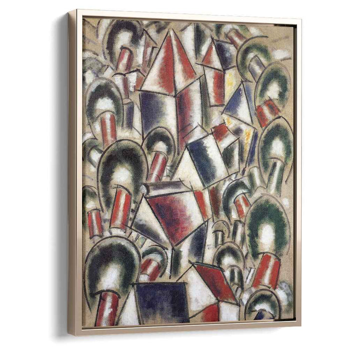 Houses in the trees landscape n°3 (1914) by Fernand Leger