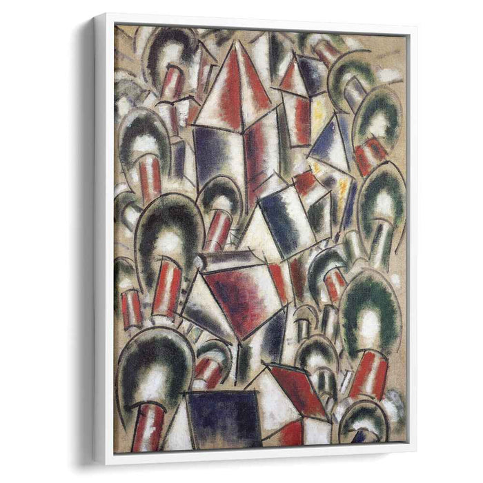 Houses in the trees landscape n°3 (1914) by Fernand Leger