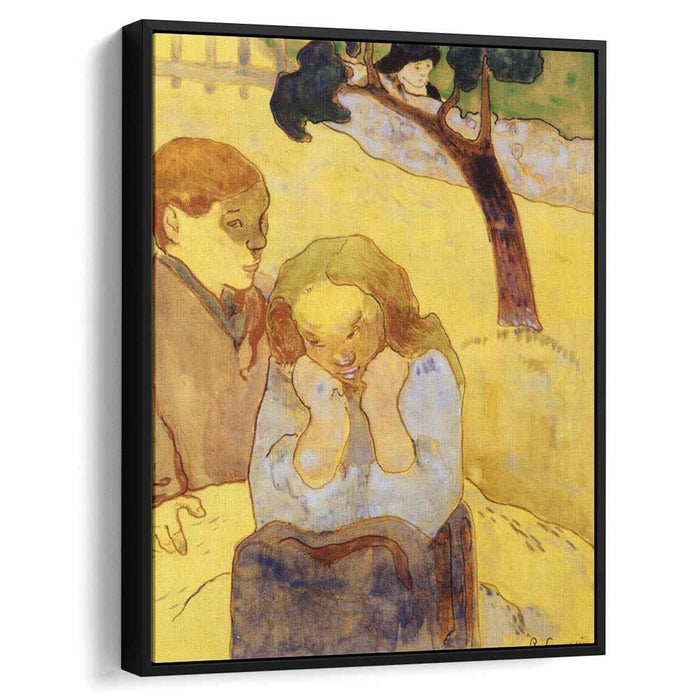 Human misery (1889) by Paul Gauguin