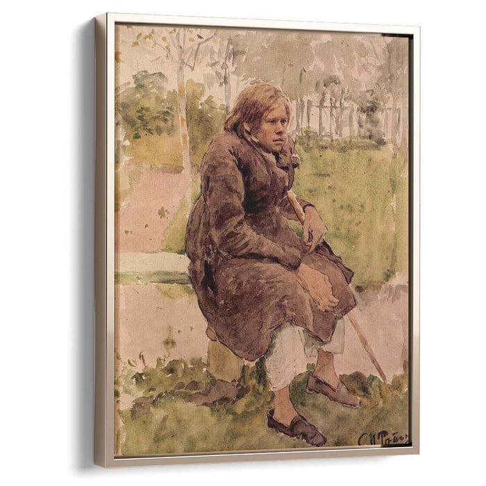Hunchback (study) (1880) by Ilya Repin