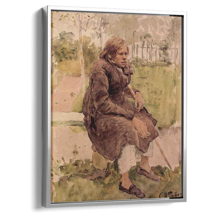 Hunchback (study) (1880) by Ilya Repin